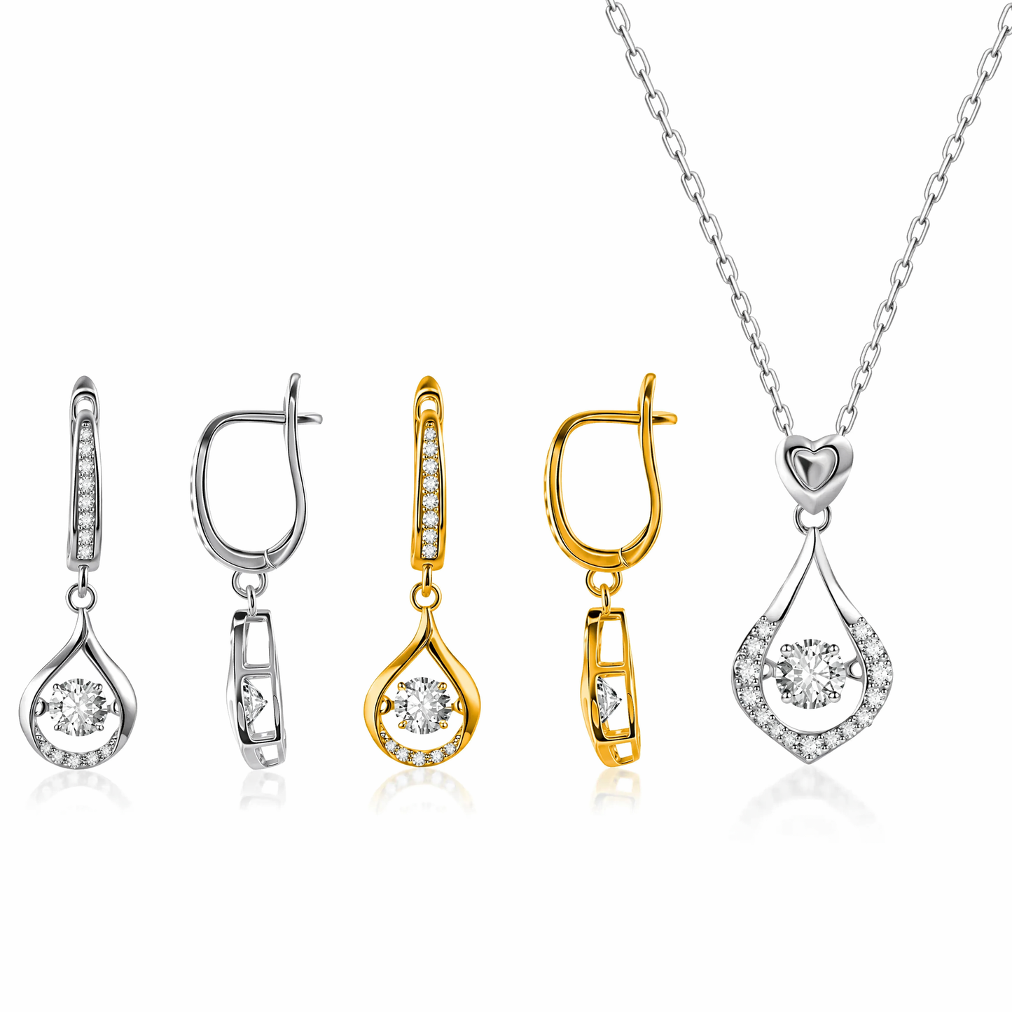 🔥🔥 90% OFF TODAY: 1-Carat "Dancing" Moissanite Earrings – The Pure S925 Comfort & Sparkle You Deserve 💎