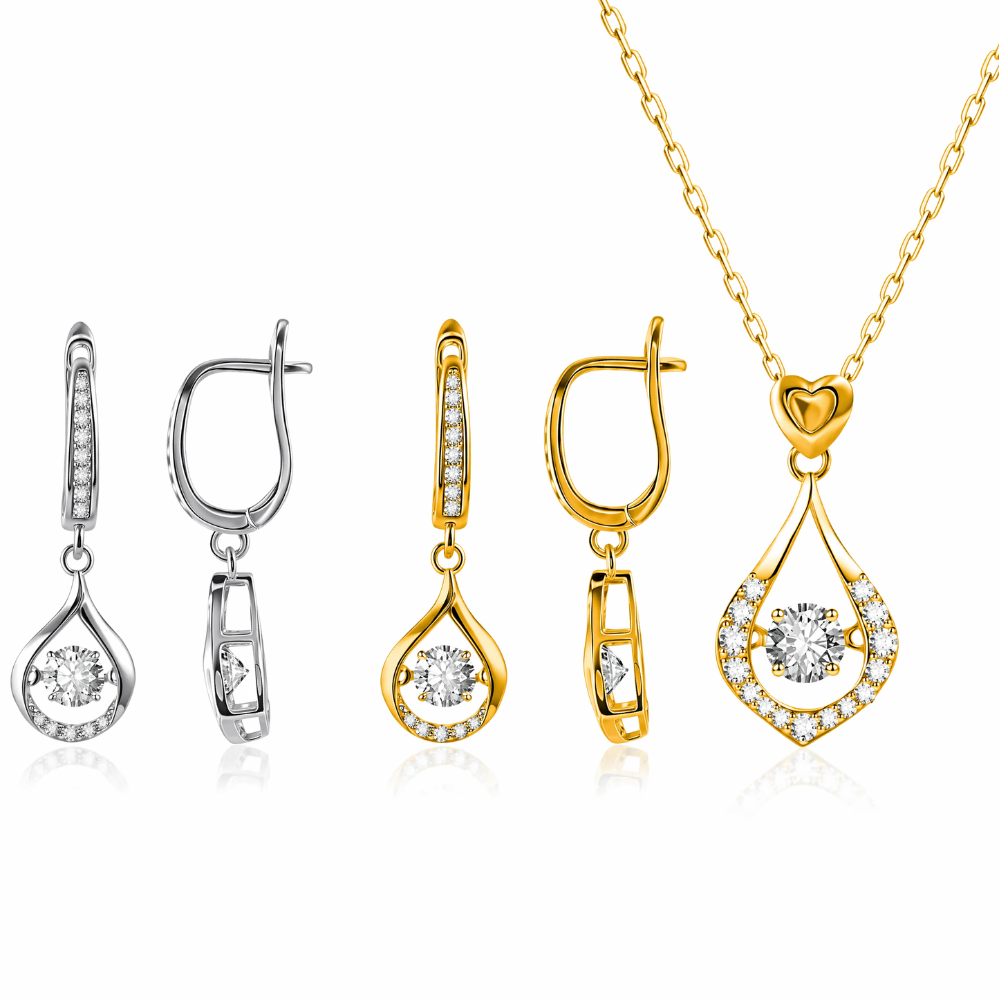 🔥🔥 90% OFF TODAY: 1-Carat "Dancing" Moissanite Earrings – The Pure S925 Comfort & Sparkle You Deserve 💎