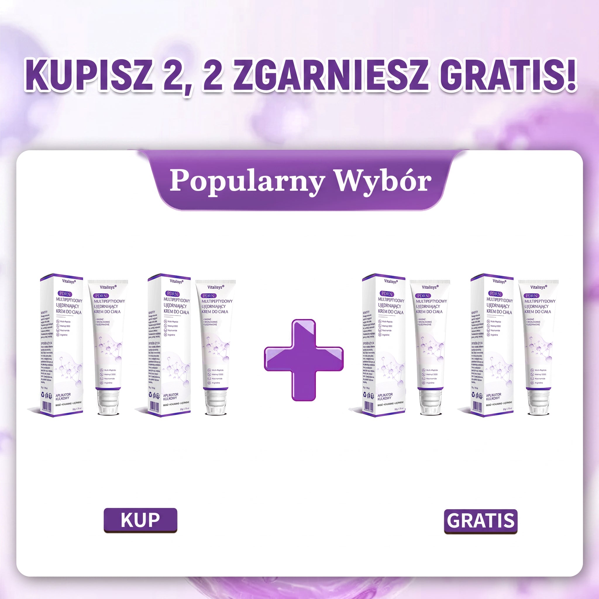 4 opakowania — Kup 2, otrzymaj 2 gratis.