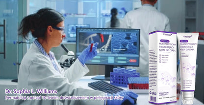 Vitalisys®🍇 PDRN Multi-Peptide Krem do masażu w rolerze do ciała — przeciwstarzeniowy, nawilżający, ujędrniający i liftingujący, wspiera regenerację skóry, wyrównuje koloryt, pomaga w pielęgnacji niedoskonałości i ciemnych plam.