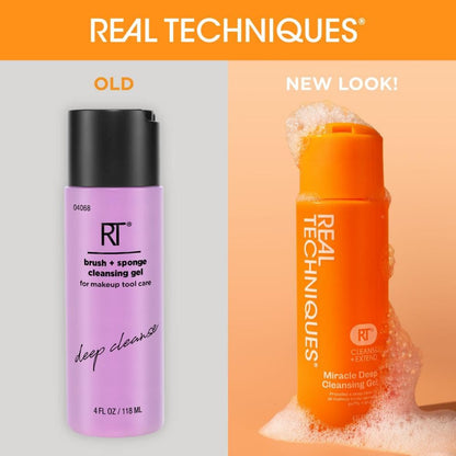 Głęboko oczyszczający żel do mycia pędzli i gąbek do makijażu Real Techniques (118 ml)