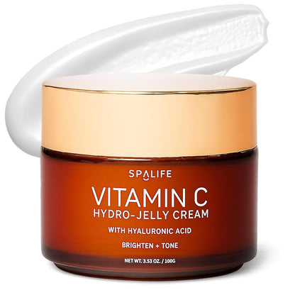 Nawilżający krem do twarzy w żelu (Hydro-Jelly) z witaminą C i kwasem hialuronowym SpaLife Beauty