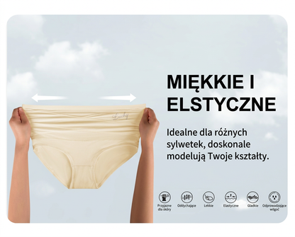 ❤️Majtki wyszczuplające plus size z wysokim stanem i krzyżowym panelem modelującym brzuch🍬