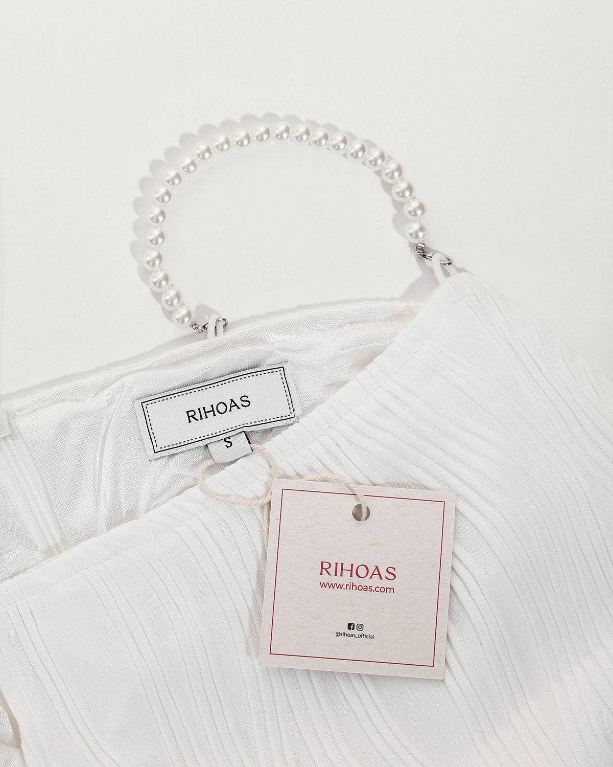 Vestido con tirantes de espiral texturizado